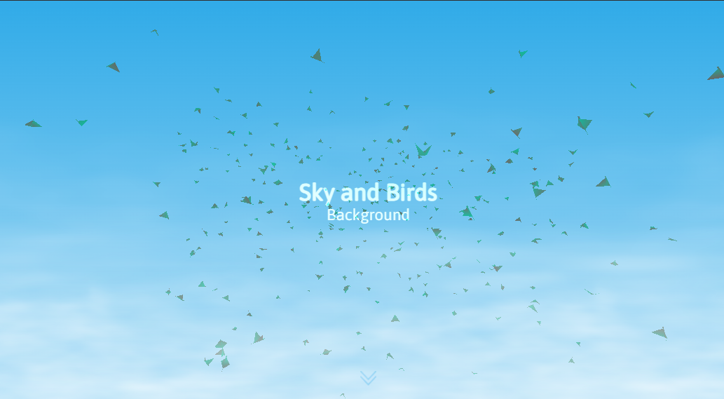 Sky and Birds Background